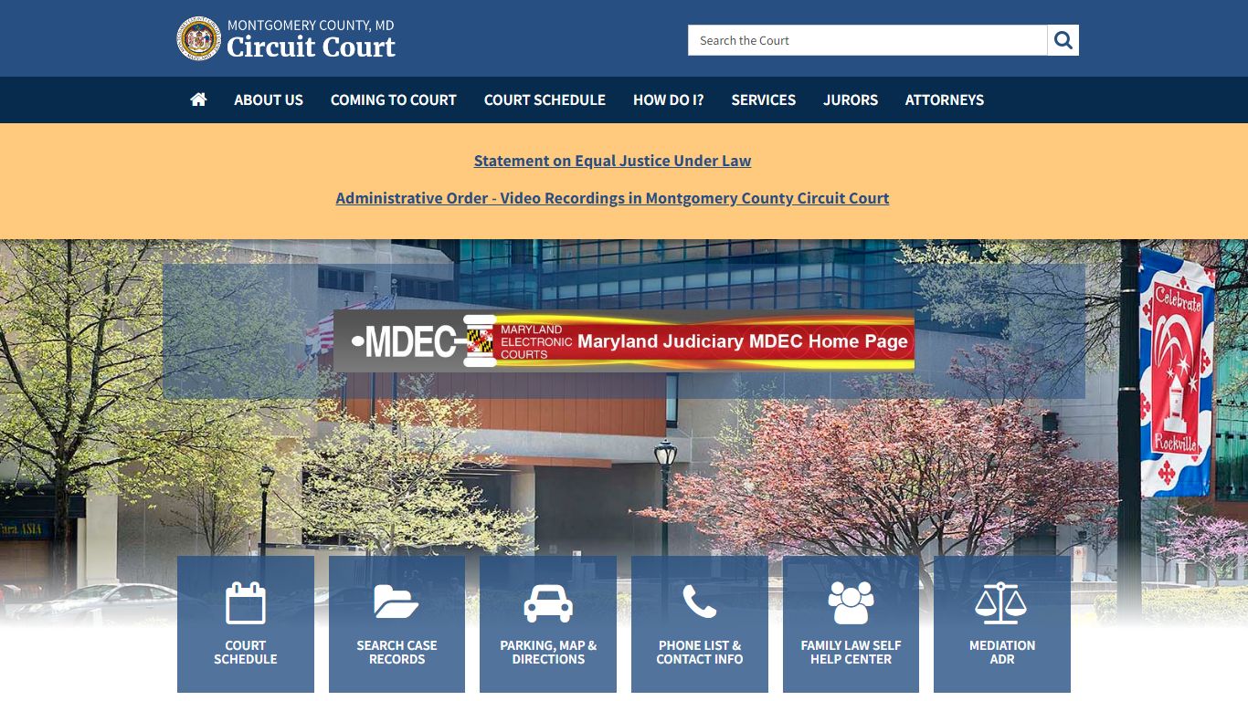 Home - Montgomery County, MD Circuit Court